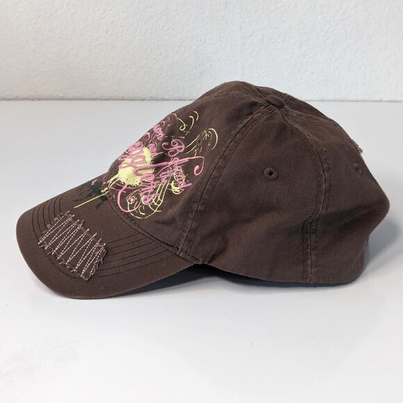 Signed Jason Bolland and the Stragglers Woman's Baseball Cap Hat Distressed Band - Picture 5 of 11